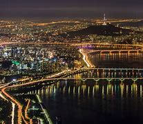 Image result for Seoul Night Aerial View