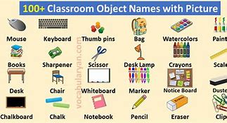 Image result for Pictures of Classroom Objects