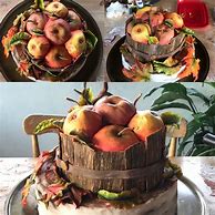 Image result for Apple Basket Cake