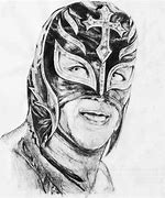 Image result for Drawings of Rey Mysterio