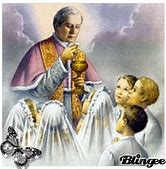 Image result for Cartoon Pope Doing Communion