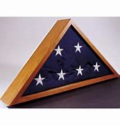 Image result for Wooden American Flag Case