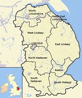 Image result for Local Authorities Lincolnshire Map