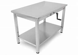 Image result for Hydraulic Adjustable Work Table