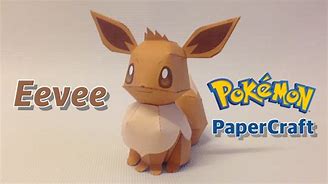 Image result for Papercraft Pokemon Eevee Evolutions