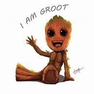 Image result for Baby Groot Kawaii