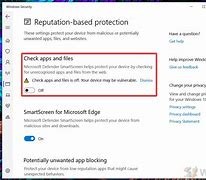 Image result for How to Turn Off Microsoft Defender SmartScreen