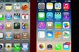 Image result for iOS 6 vs iOS 7