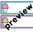 Image result for Handwritten Name Tags for Ice Cream