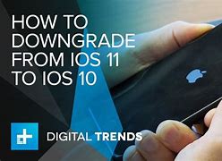 Image result for Downgrading iOS