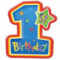 Image result for Number One for Birthday Design Blue