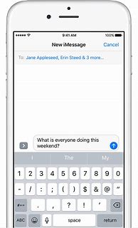 Image result for iPhone Message Screen