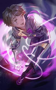 Image result for Anime Boy Magic