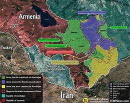 Image result for Armenia War Map