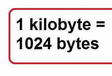 Image result for 1024 Kilobyte