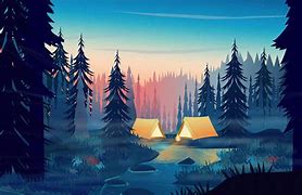 Image result for Minimalist Camping Wallpaper