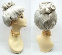 Image result for Bun Hairpiece for Old Lady Costume