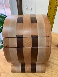 Image result for Cherry Wood Jewelry Box