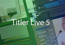 Image result for Titler Live 5 Logo