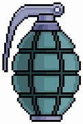 Image result for Grenade Pixel Art 8X8