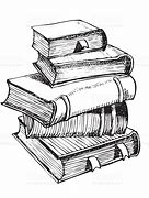 Image result for Book Stack Drawing