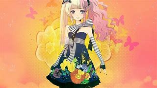 Image result for Anime Girl Flower Crown Pink Hair