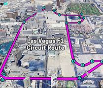 Image result for Las Vegas F1 Track Shape