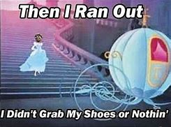 Image result for Cinderella Nike Meme