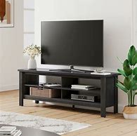 Image result for Black Flat Screen TV Stand
