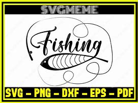 Image result for Get Bent Fishing SVG Free