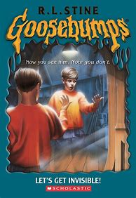 Image result for Goosebumps The Invisible Boy Book