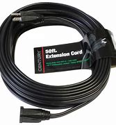 Image result for Black Extension Cord