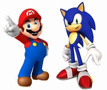 Image result for Mario Kissing Sonic Edit PNG