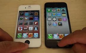 Image result for iPhone 4 vs iPhone 5 Black Unboxing