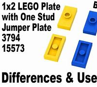 Image result for Every 1X2 Brick in LEGO