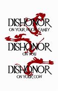 Image result for deshonor