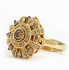Image result for Champagne Diamond Yellow Gold Ring