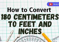 Image result for 180 Cm to Feet/Inches