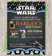 Image result for Star Wars Birthday Invite