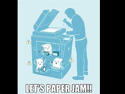 Image result for Copy Machine Paper Jam Comic