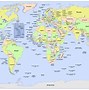 Image result for World Map with Everything Labeled