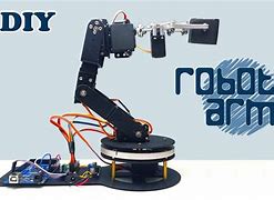 Image result for six dof robot arms arduino