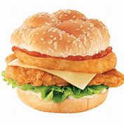 Image result for Zinger Burger White Background