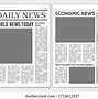 Image result for Blank Breaking News Newspaper Headline Template