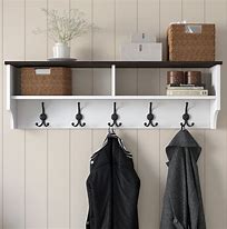 Image result for Entryway Wall Mount Coat Rack