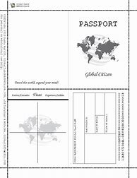 Image result for Around the World Passport Template
