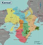 Image result for Kyoto Osaka Kansai Map