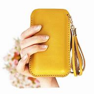 Image result for Women's Leather Phone Wallet