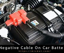 Image result for Negative Battery Cable Stuck