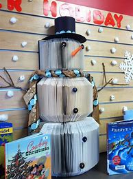 Image result for Winter Library Book Display